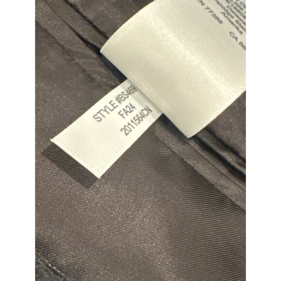 J.Crew Men's Black Rivington Topcoat In Italian Wool Blend Size 44R NWT - Picture 10 of 13